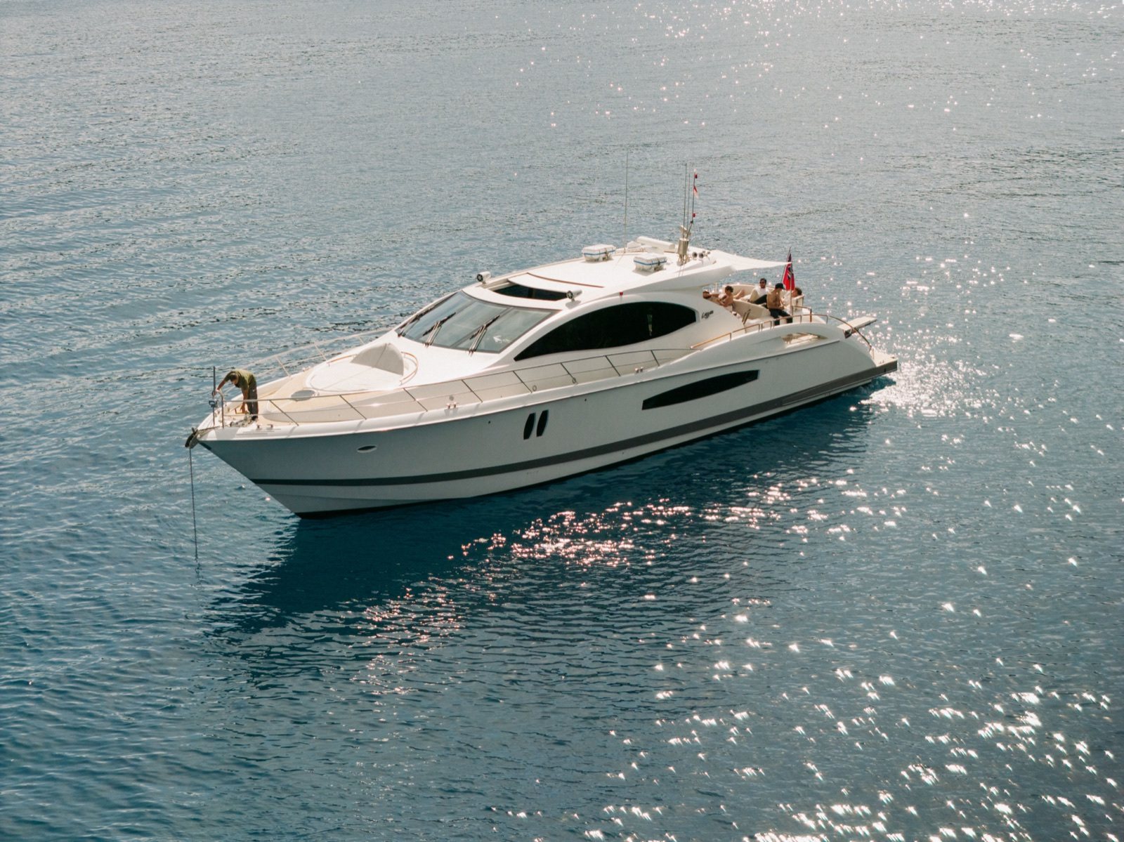 Private superyacht dining setting — Armada Club